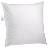 ComfyDown Set of Two, 95% Feather 5% Down, 20 x 20 Square Decorative Pillow Insert, Sham