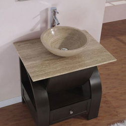 Accord Contemporary 30 inch Vessel Sink - Bathroom Vanities And Sink Consoles