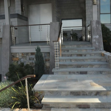 Los Altos Hills Front Entry Garden