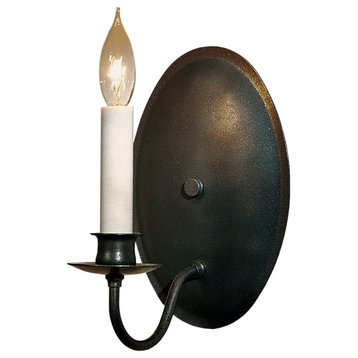 Simple Lines  Sconce, Natural Iron Finish