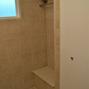 Coordinating Tile Bathroom