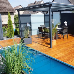 Modern Outdoor Oasis - Home Fencing And Gates