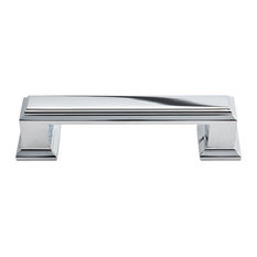 Atlas Homewares, Sutton Place Pull 3" CC, Polished Chrome