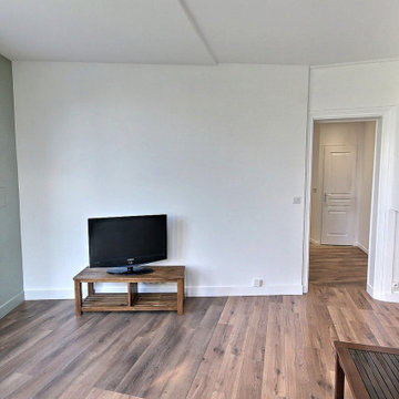 Réunification de deux appartements à Levallois-Perret