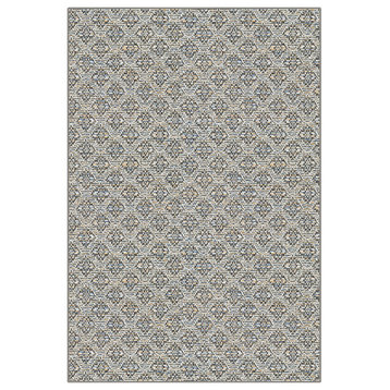 MARINA CAY Rugs In/Out Door Carpet, Ash 7'x10'