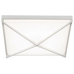 AFX Inc. - Pearson LED Flush Mount, White, 12" - Features: