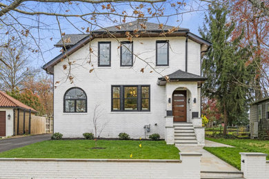 Example of a minimalist exterior home design in DC Metro