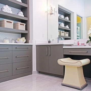 Flat panel doors and drawer fronts