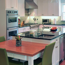 Custom Solid Wood Cherry Table Top by DeVos Woodworking - Kitchen Islands And Kitchen Carts
