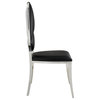 ACME Cyrene Side Chair, Set of 2, Black