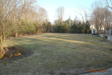 Front yard after landscaping services had been completed