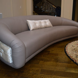 Oval Sofas Leather - Sofas And Sectionals
