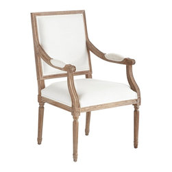 CHATEAU ARM CHAIR - WHITE - NEW - Products