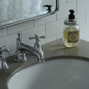 Bathroom Sink and Medicine Cabinet