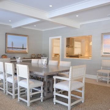 Dining area with pass through to kitchen