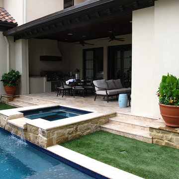 Faux Turf Beauty & Formal Garden