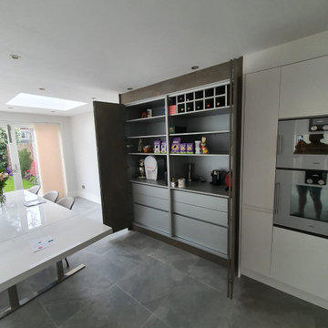 Kitchen Storage Bifold Door | Harrow | Inspired Elements