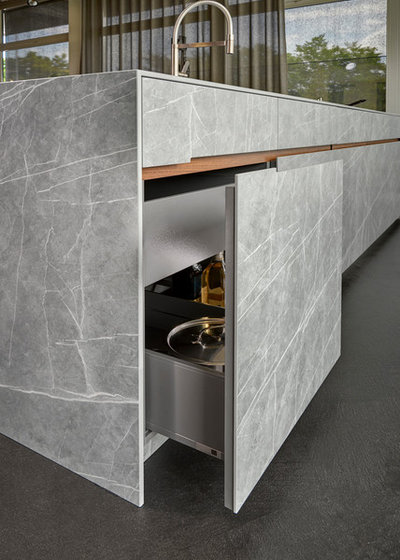 Модернизм Кухня by NEOLITH by TheSize