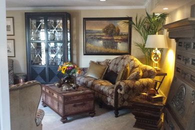 Eclectic home design photo in Orange County