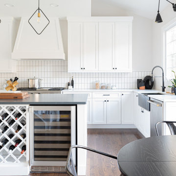 Airy Modern Kitchen + Master Bath Transformation