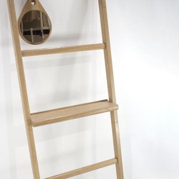 Ladder Shelf + Mirror