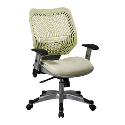 Unique Self Adjusting Flex Back Managers Office Chair - Office Chairs