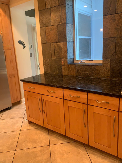 Paint a Slate Tile kitchen wall/backsplash?