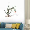 Charlie Brown Style Christmas Tree Wall Decal - 18 Inches H, 30-Inch X 30-Inch