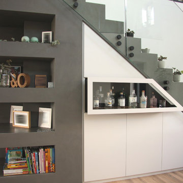 Einbauschrank mit Barfach