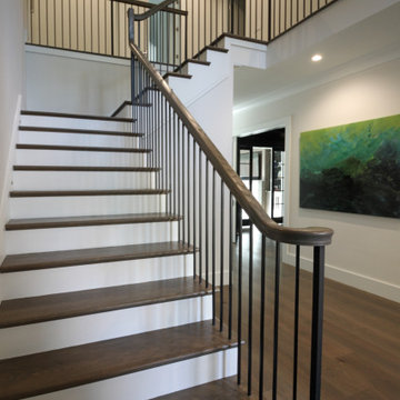 Project #82 | Three-Level Staircase with Extended Balcony