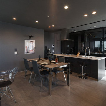inside and outside Greish house