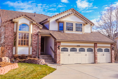 Inspiration for a timeless garage remodel in Denver