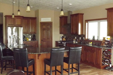 Elegant kitchen photo in Other
