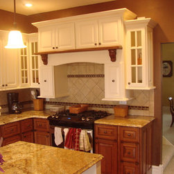 Painted and Cherry Kitchens with granite tops - Products