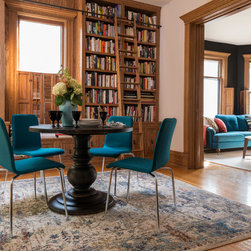 Anastasia AF-07 SAND / LT. BLUE - Area Rugs