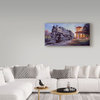 "Train Station" by D. Rusty Rust, Canvas Art