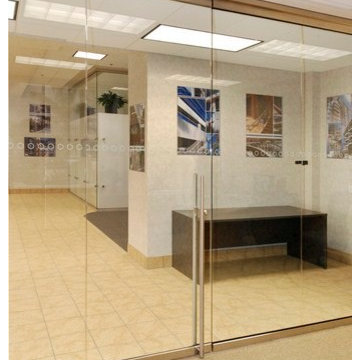 Frameless Office & Conference Rooms