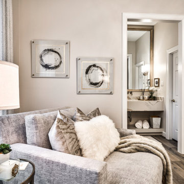 Home Office for Her: a Repurposed Playroom to Empty Nester's Sanctuary