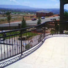 Exterior Decorative Iron Railing