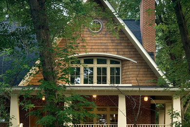 Example of a classic exterior home design in DC Metro