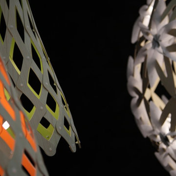 Mānuka and Half-Nikau Bamboo Pendants