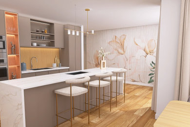 Offenes Wohn-Esszimmer