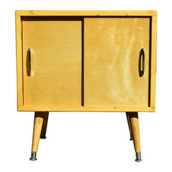 Hand-Crafted Natural Wood Cabinet - Products