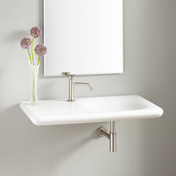 VILAS PORCELAIN WALL-MOUNT SINK - Bathroom Sinks