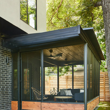 custom steel porch