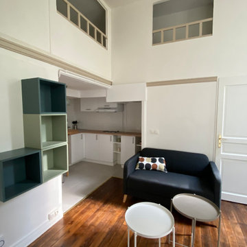 Création d'une mezzanine dans un petit espace