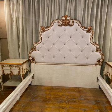 Shabby-chic Italian bedroom furniture style