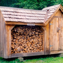 Firewood shed