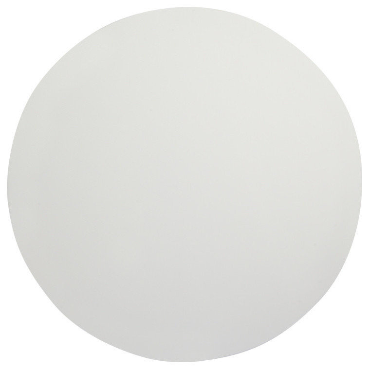 Edgemod Daisy 30" Fiberglass Dining Table in White