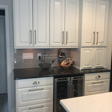 Black and White Kitchen
